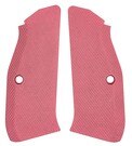 LokGrips - CZ Shadow 2 Thin Full Checkered - Pink