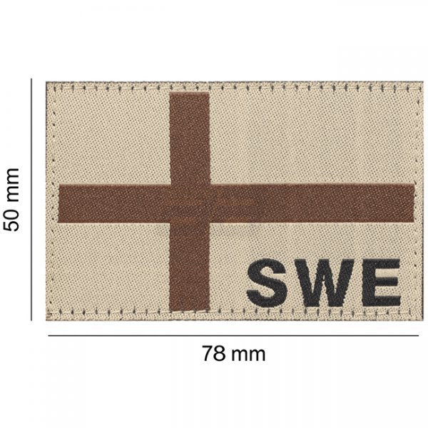 Clawgear - Sweden Flag Desert Patch