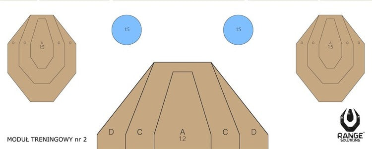 Range Solutions - IPSC Drill 2 Targets