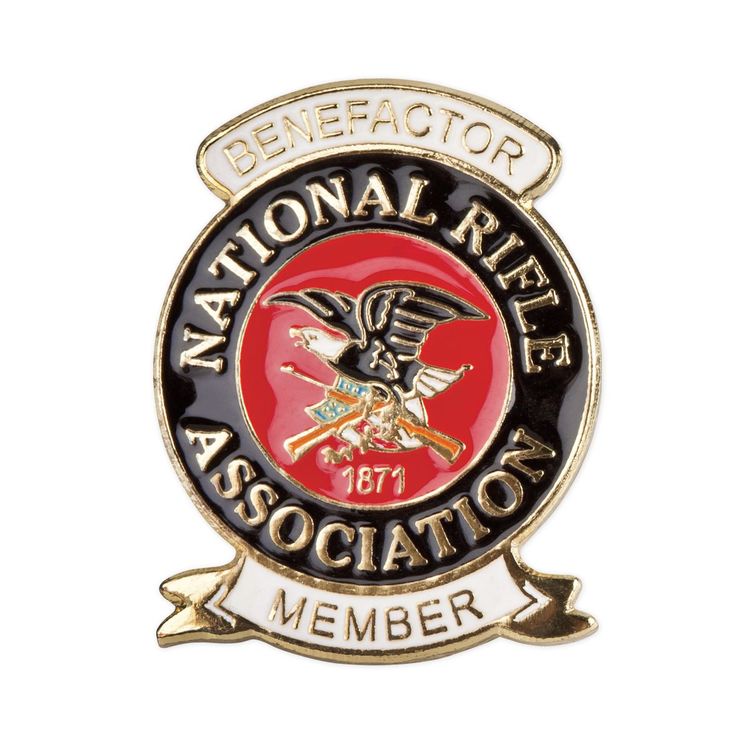 NRA Pride jumbo color membership pins