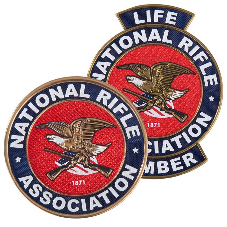 NRA Ultra-flex 3D emblems/decals