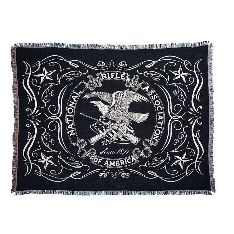 NRA Homestead classic throw blanket