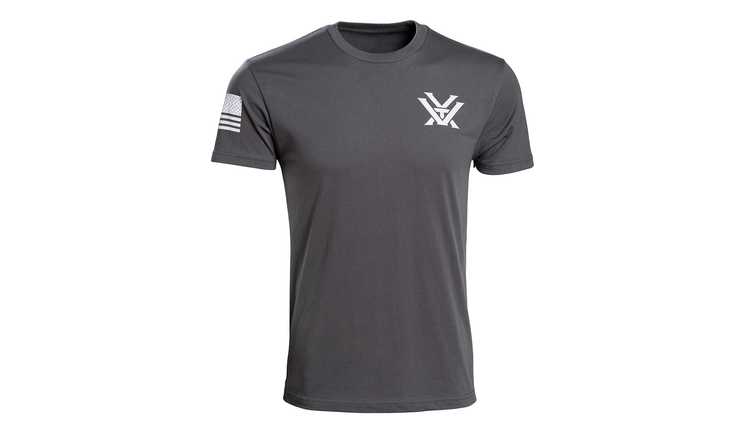 Vortex Optics Grey Patriot Tee