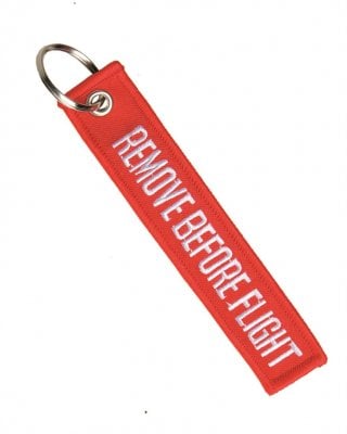 Remove before flight tag