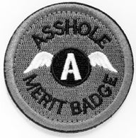 Asshole Merit Badge