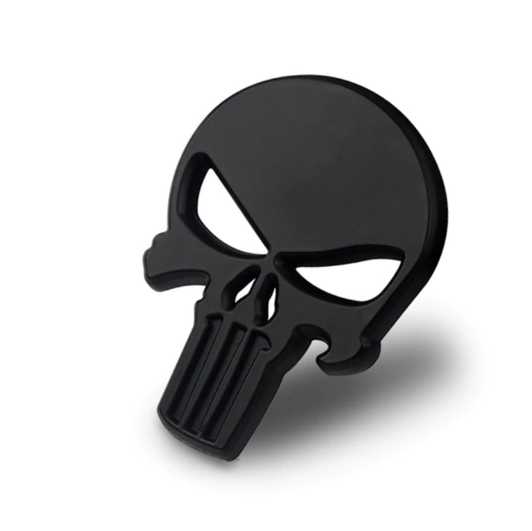 3D Metal Emblem - The Punisher Skull