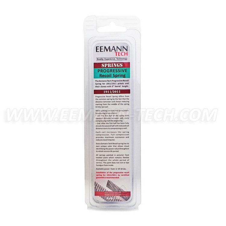 Eemann Tech - Progressive Recoil Spring 1911/2011