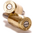 Lucky Shot - .45 Caliber Bullet License Plate Fasteners