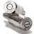 Lucky Shot - .45 Caliber Bullet License Plate Fasteners