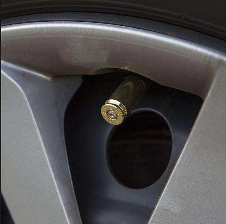 Lucky Shot - .40 Caliber Bullet Valve Stem Caps