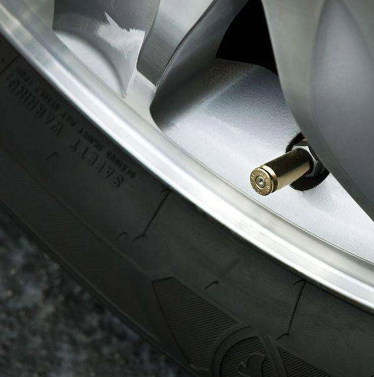 Lucky Shot - .40 Caliber Bullet Valve Stem Caps