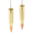 Lucky Shot - .308 Caliber Real Bullet car mirror hangers - Set of 2