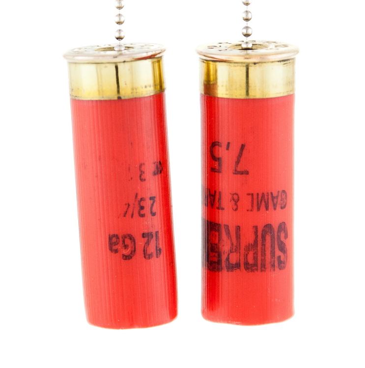 Lucky Shot - 12 Gauge car mirror hangers - Set of 2