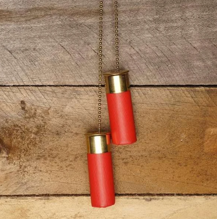 Lucky Shot - 12 Gauge car mirror hangers - Set of 2