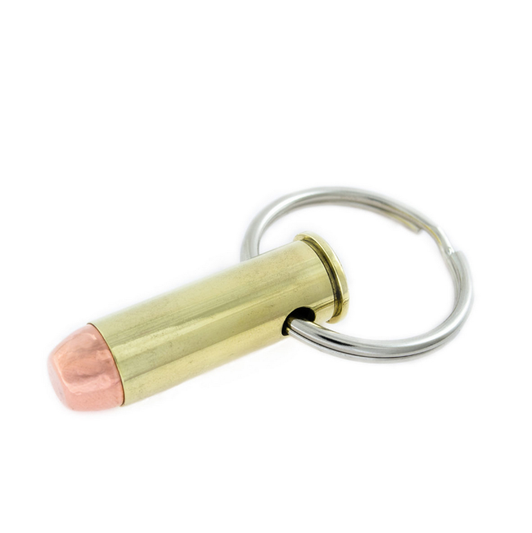 Lucky Shot - Keychain  in Brass