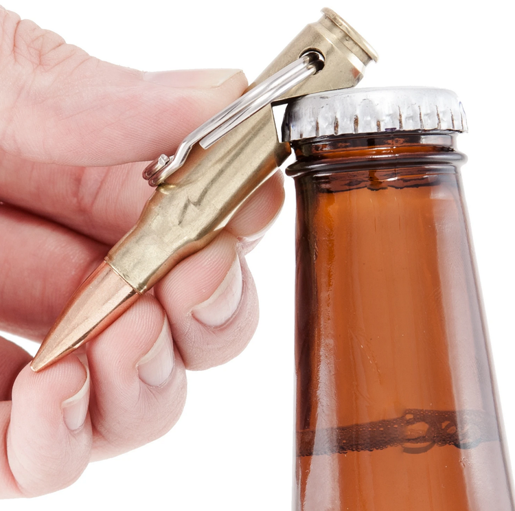 Lucky Shot - .308 Bullet Bottle Opener Keychain