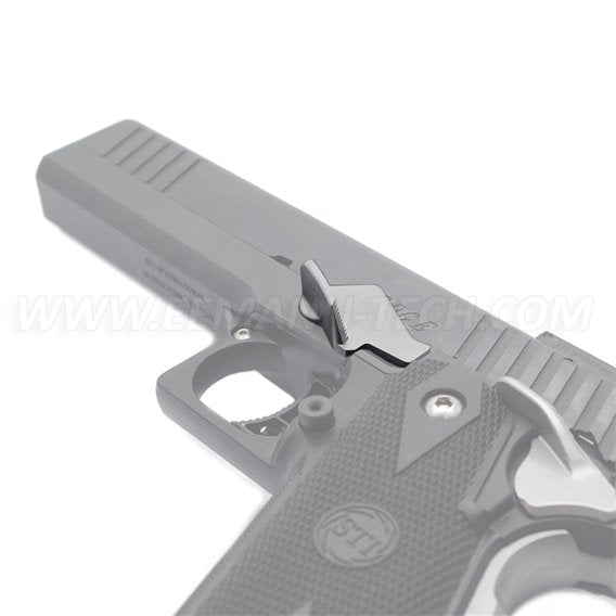 Eemann Tech - Thumb rest slide stop for 1911/2011 - Silver