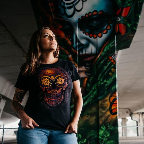 Grunt Style - Suger Skull - Women's - T-Shirt