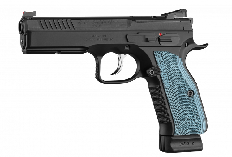CZ Shadow 2 Optic Ready – 9 mm tävlingspistol med fiberkorn och optikförberedelse