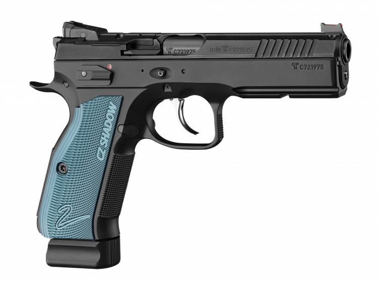 CZ Shadow 2 Optic Ready – 9 mm tävlingspistol med fiberkorn och optikförberedelse