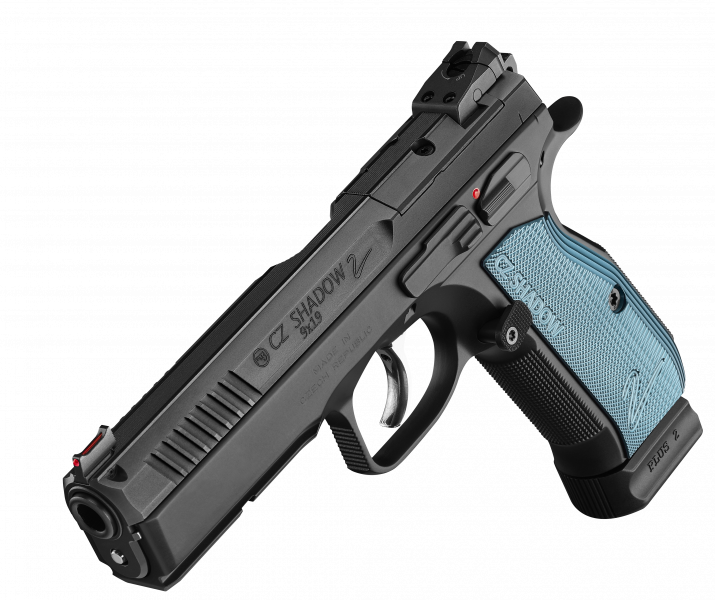 CZ Shadow 2 Optic Ready – 9 mm tävlingspistol med fiberkorn och optikförberedelse