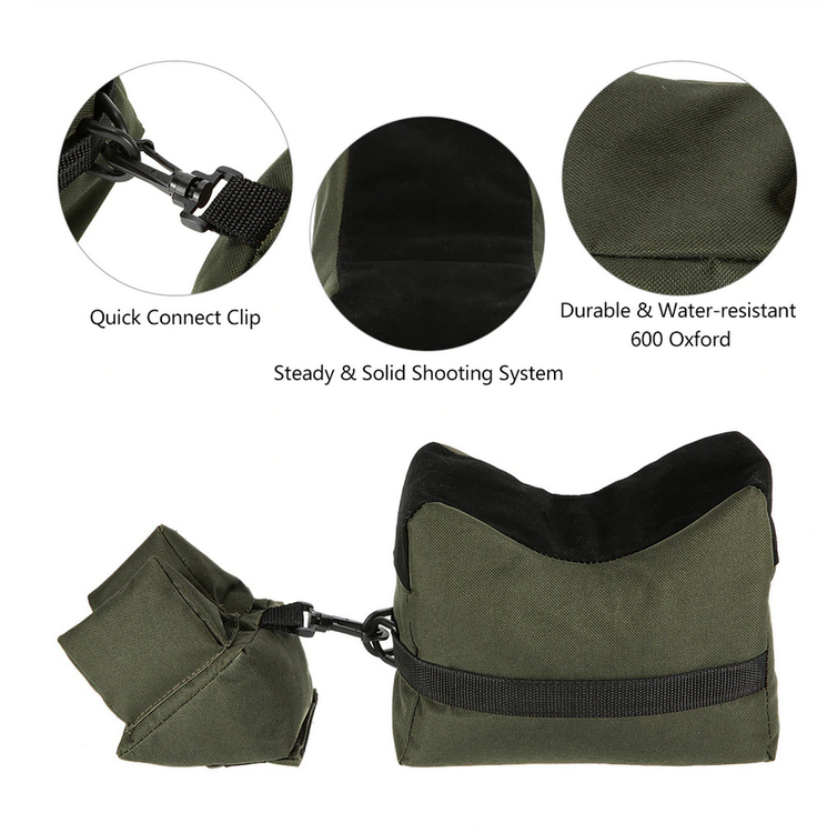 Front and Rear Shooting Rest Bag Set