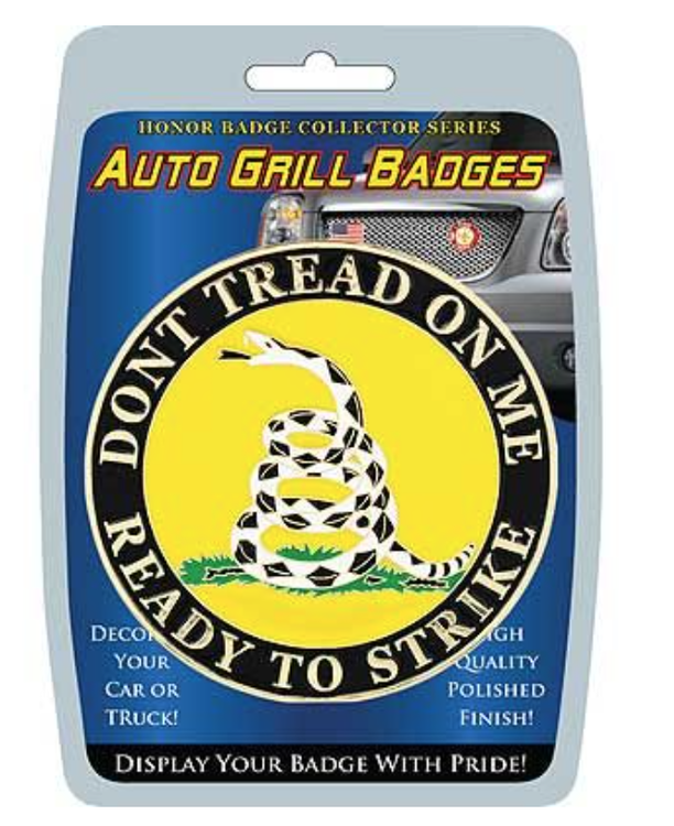 Eagle Emblem - Car grill badge - Dont tread on me