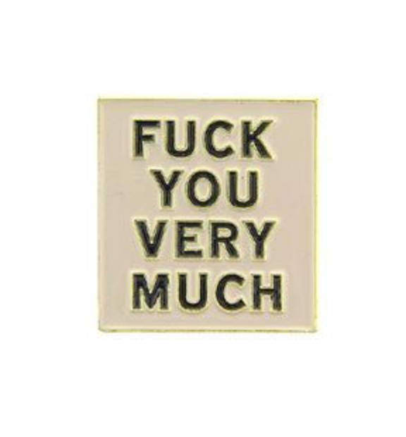Eagle Emblem - Pin - Fuck you very much