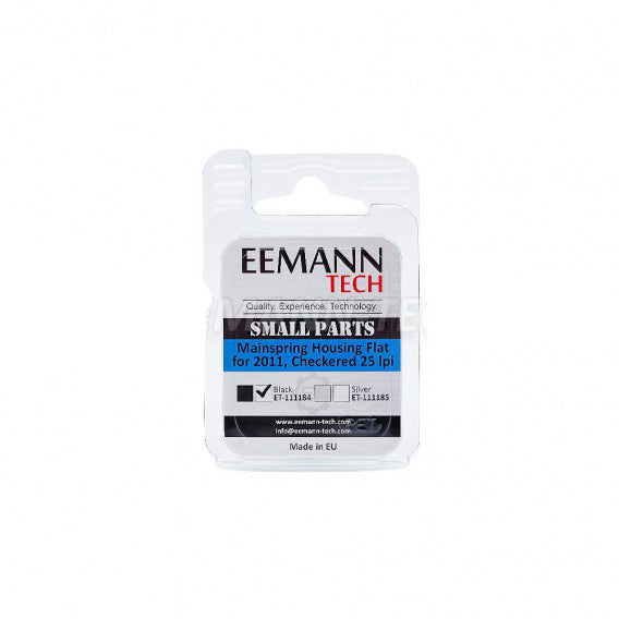 Eemann Tech - 2011 Mainspring Housing Flat – Checkered 25 lpi