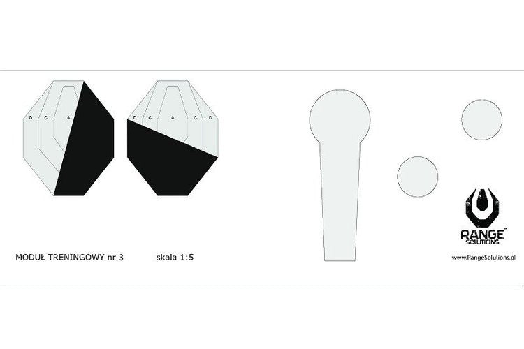 Range Solutions - Drill-3 Shooting Target