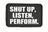 Shut up - Patch