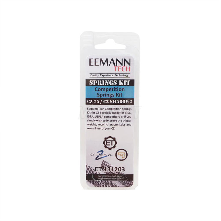 Eemann Tech - Competition springs kit for CZ