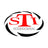 STI logo - Sticker