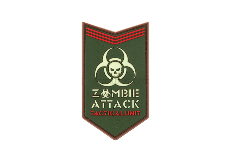3D Patch - Zombie Attack - PVC