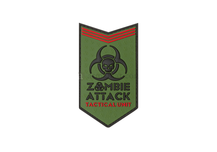 3D Patch - Zombie Attack - PVC
