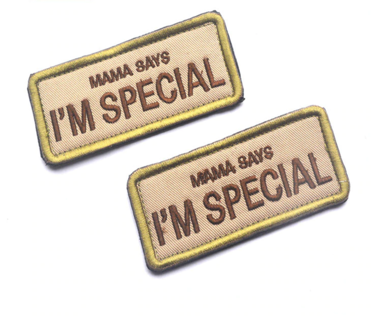Mama says I'm Special -  Brown - Patch