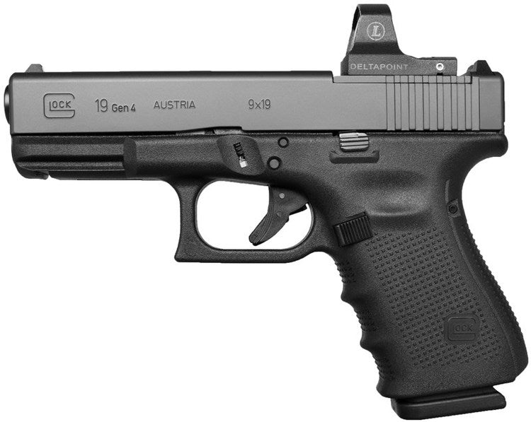 Glock 19 Gen4 MOS – kompakt 9mm pistol med optikförberedelse (MOS)