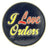 Eagle Emblem - Pin - I love orders