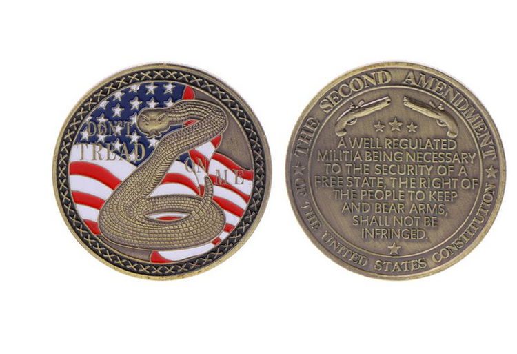 Challange coin - Constitution Second Amendment