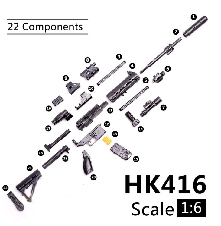 Puzzle Model Rifle
