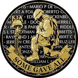 Eagle Emblem - Sign - Some gave all