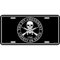 Eagle Emblem - Licens plate - 2nd amendment