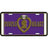 Eagle Emblem - Licens plate - Purple heart