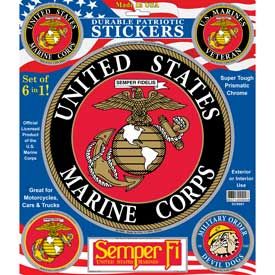 Eagle Emblem - Stickers - USMC