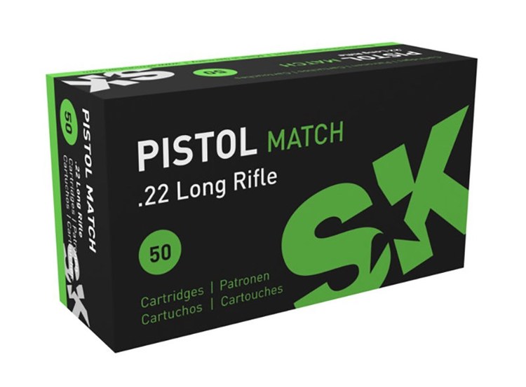 SK - Pistol match - .22 LR - 50 st