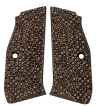 LokGrips - CZ Shadow 2 - Palm Swell Bogies - Brown/Black