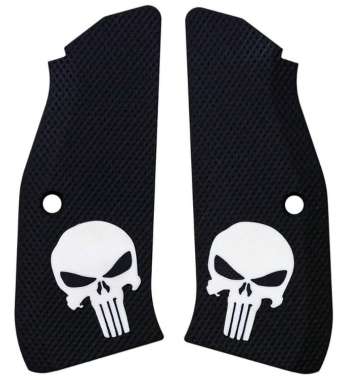 LokGrips - CZ Shadow 2 Thin Full Checkered - Punisher