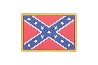 3D Patch - Confederate Rebel - PVC