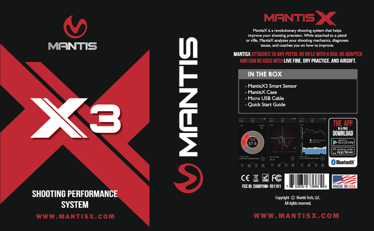 MantisX3 - Träningssystem för Skytte