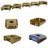 Boss - STI/BUL Standard 2011 Brass Magazine Base Pad Set (5) × 1